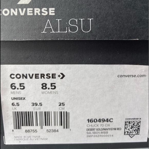 Converse Chuck 70 Canvas Low Top Desert Gold W - Picture 7 of 8